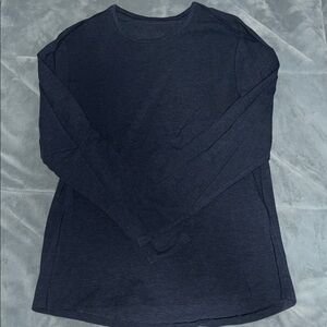 lululemon athletica Dark Blue Long Sleeve Tee
